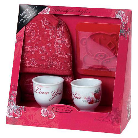 Me to You Bear Love Breakfast Set for 2 £8.99